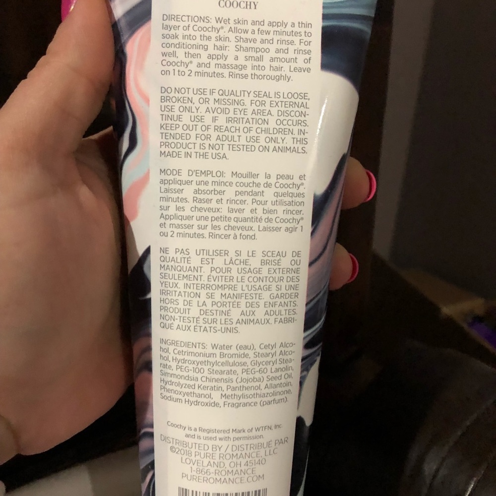 Coochy Shave Cream